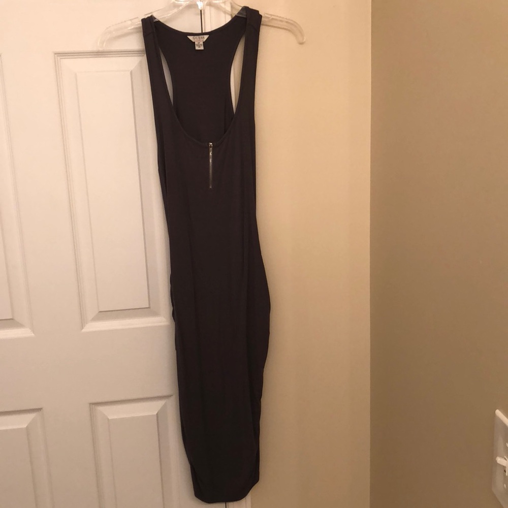 Guess charcoal cotton dress